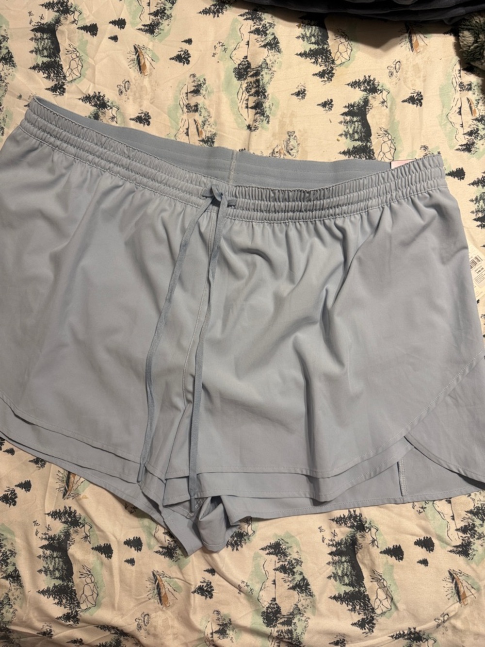 CALIA Women’s Light Blue Athletic Drawstring Shorts NEW XXL